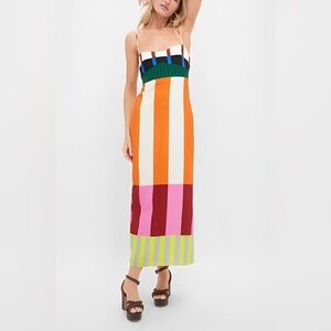 Colorful Asymmetrical Dress